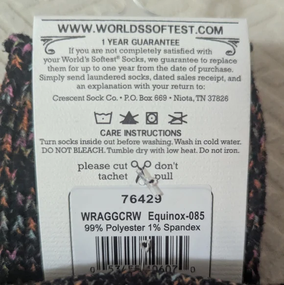 NWT World's Softest Socks **Sold Individually** - Women's Size 6-11 - Picture 4 of 8